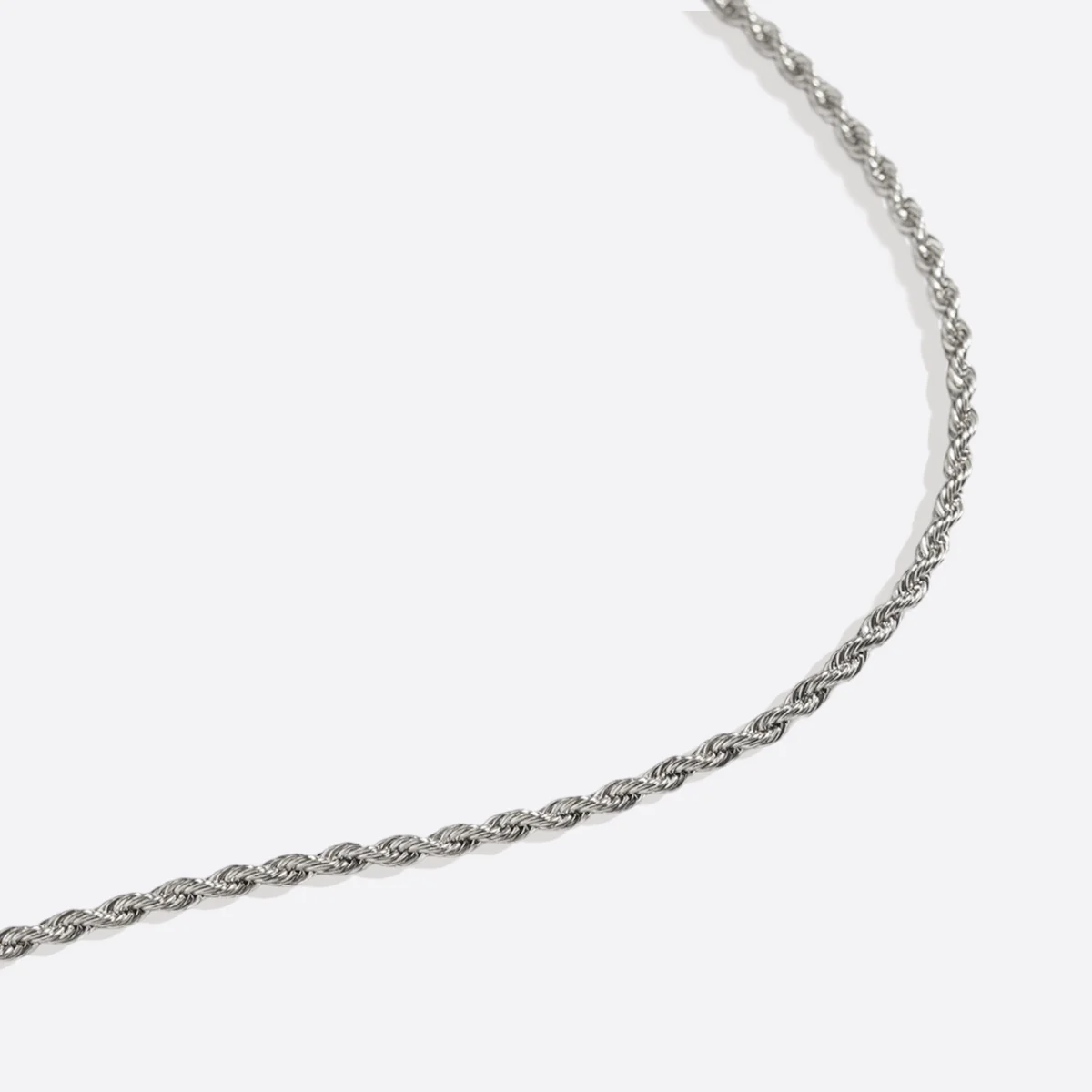 2mm Rope Chain Necklace - Image 14