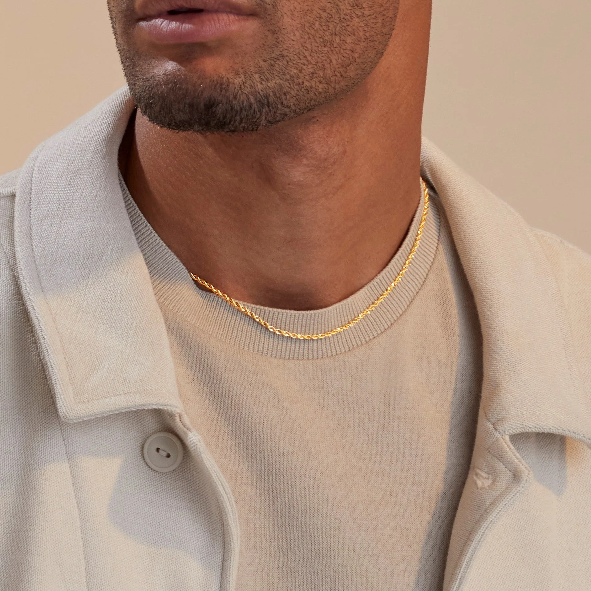 2mm Rope Chain Necklace - Image 7