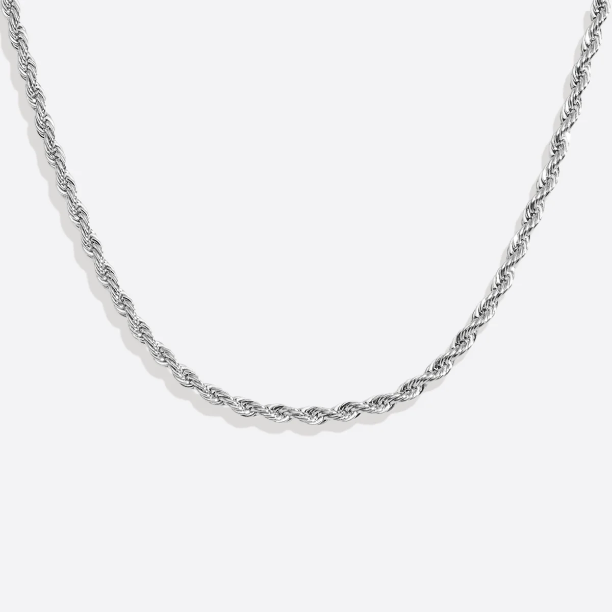 2mm Rope Chain Necklace - Image 9