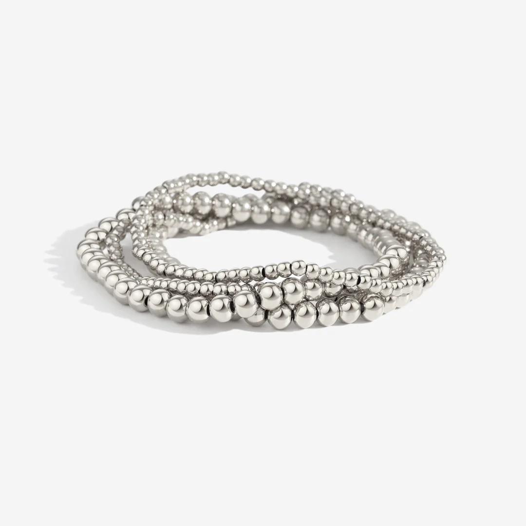 3mm & 5mm Beaded Bracelet Stacking Set - Image 8