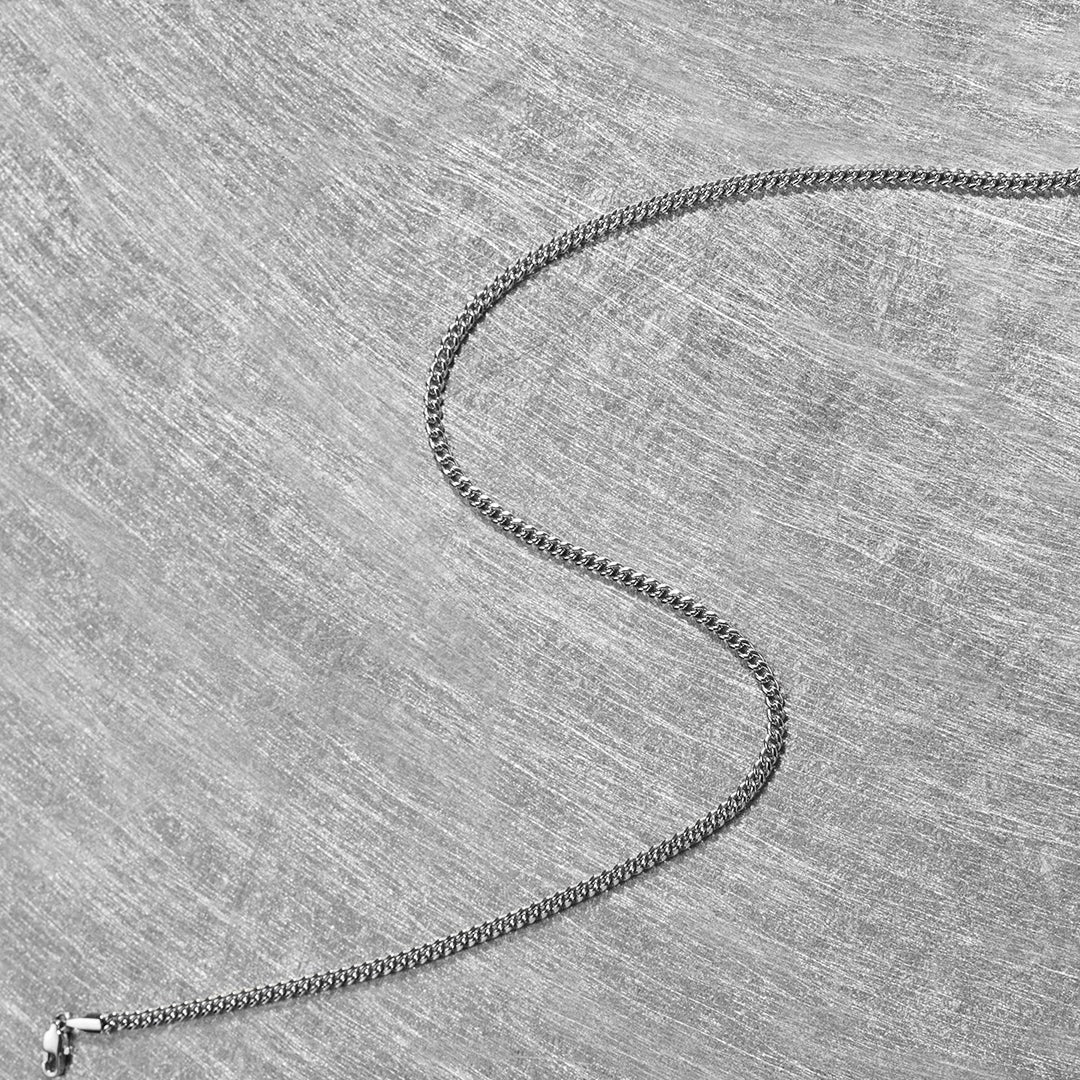 3mm Cuban Chain Necklace - Image 7