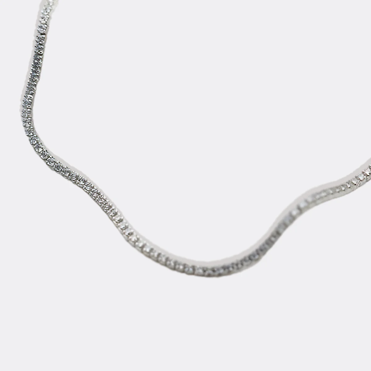 3mm Tennis Necklace - Image 13