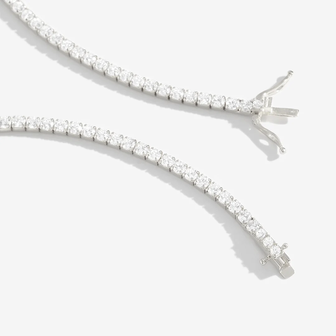 3mm Tennis Necklace - Image 16