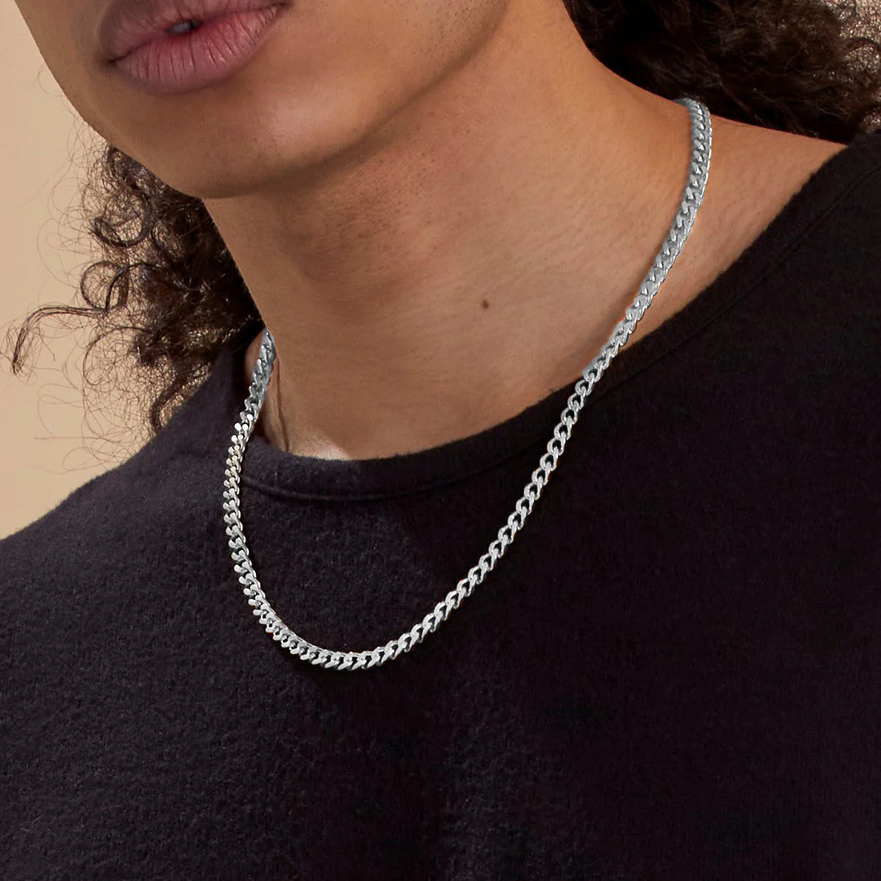 6mm Cuban Chain Necklace - Image 11