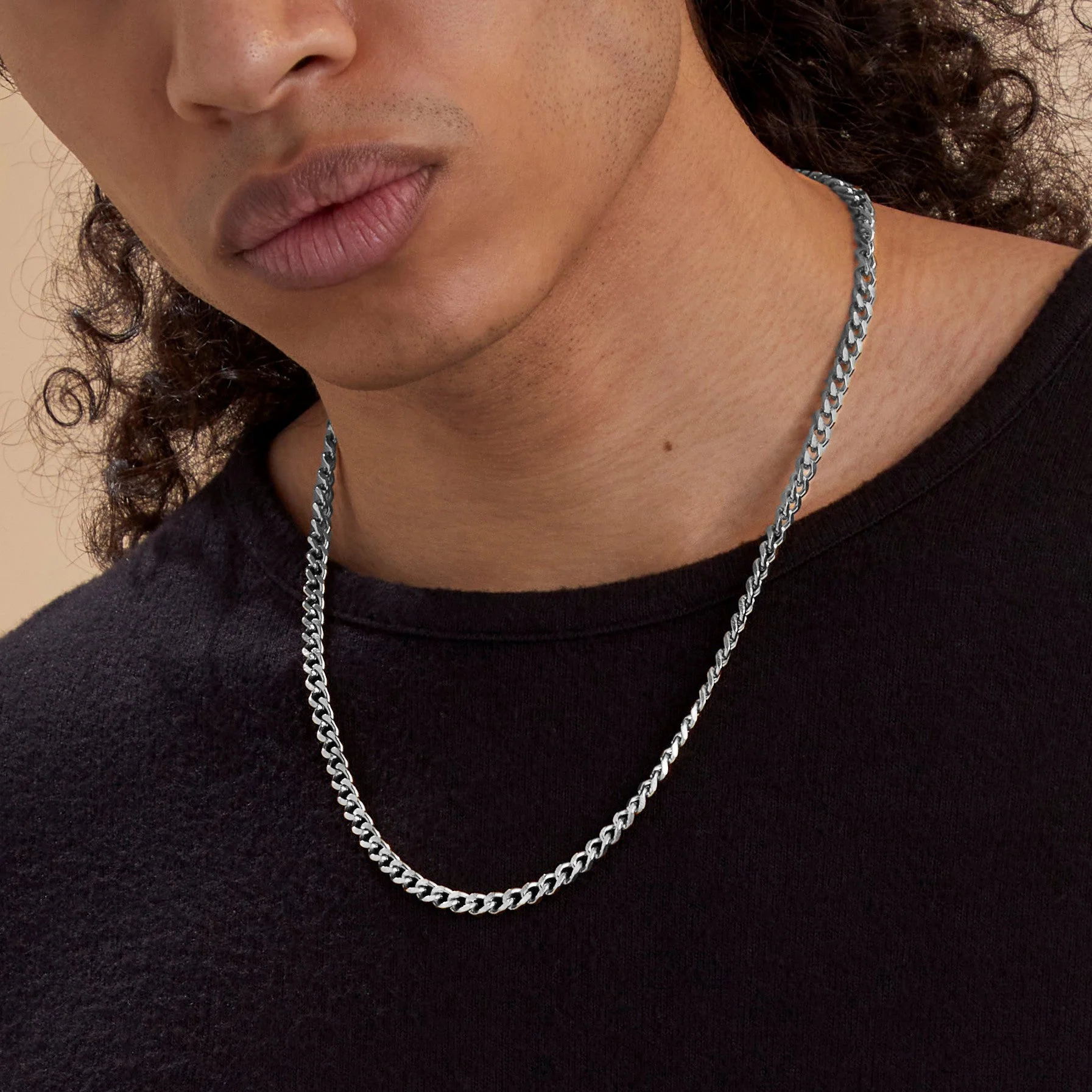 6mm Cuban Chain Necklace - Image 12