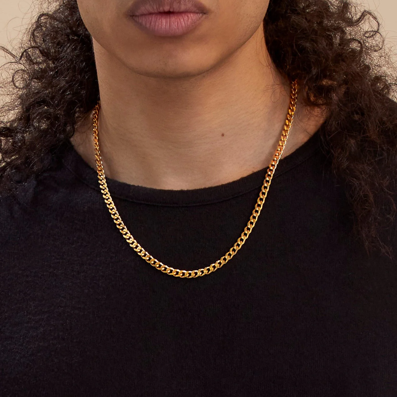6mm Cuban Chain Necklace - Image 9