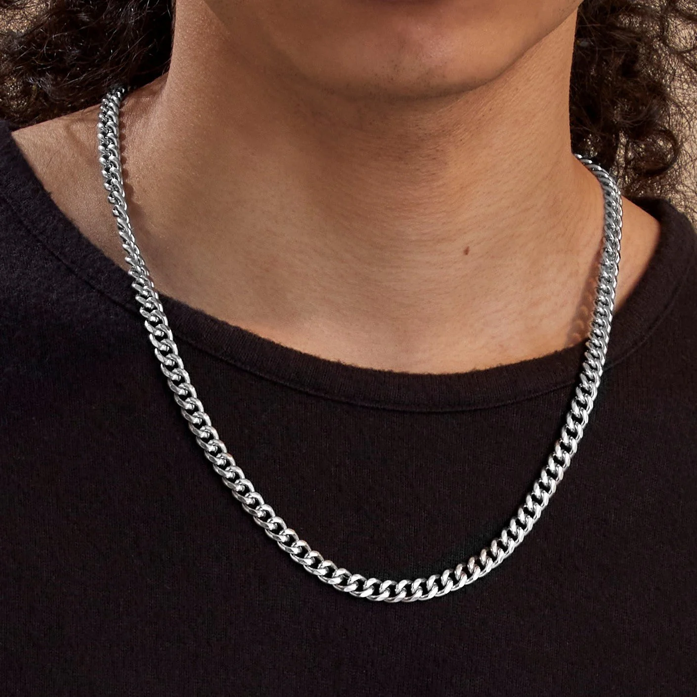 8mm Cuban Chain Necklace - Image 11