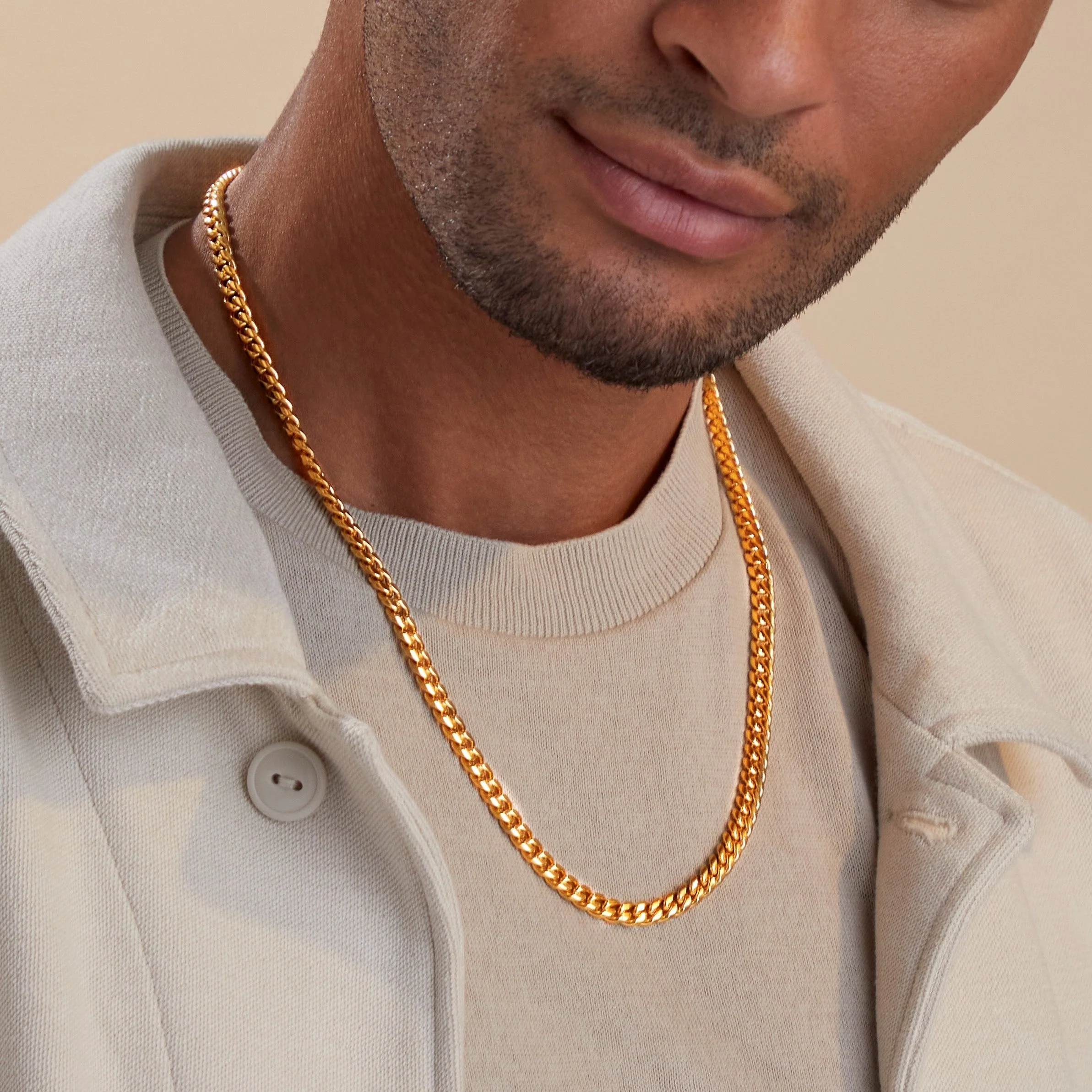 8mm Cuban Chain Necklace - Image 9
