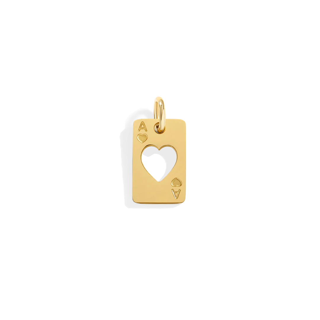 Ace of Hearts Charm