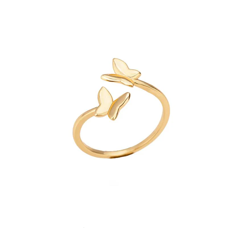 Adjustable Butterfly Ring - Image 3
