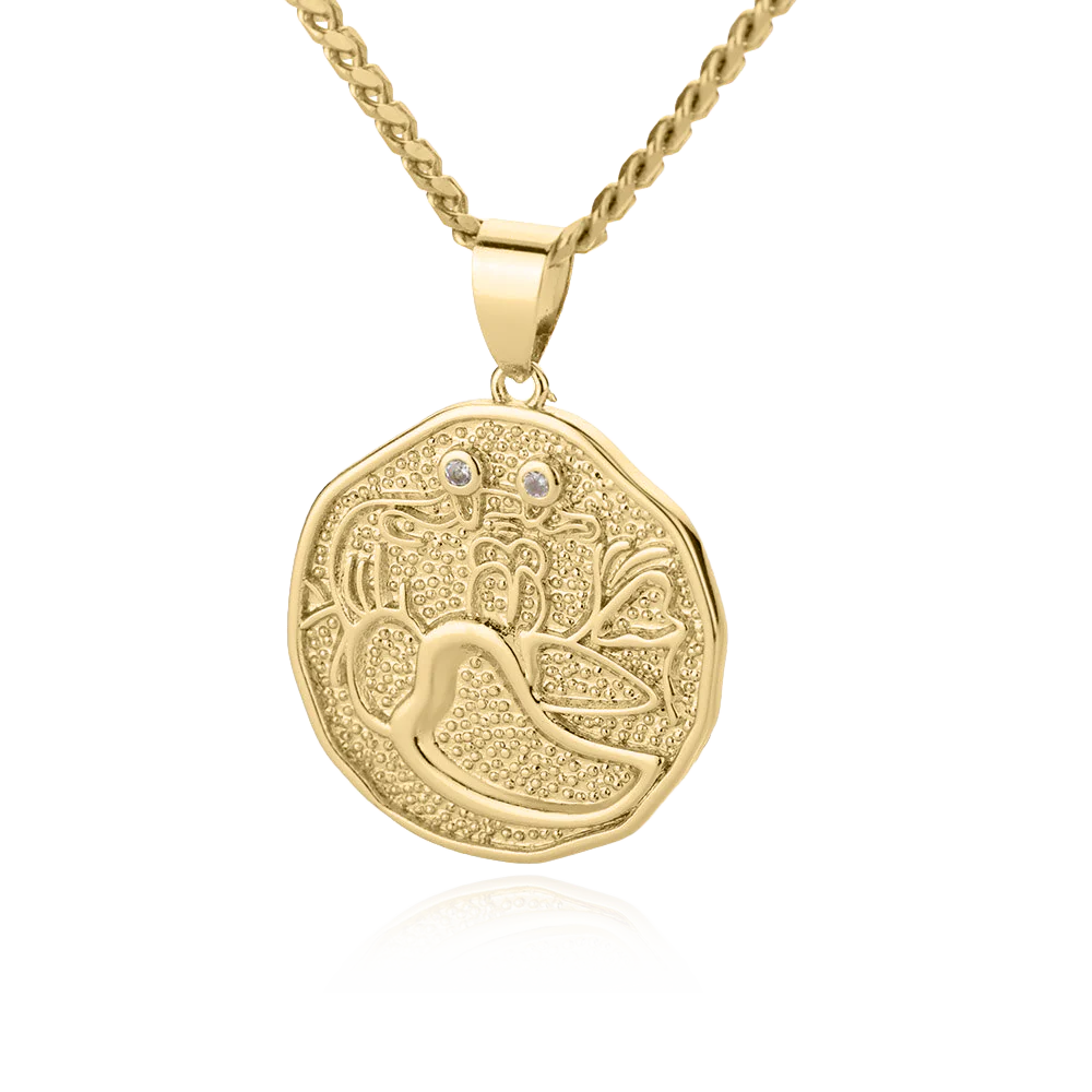 Astrological Sign Coin Pendant Necklace - Image 13