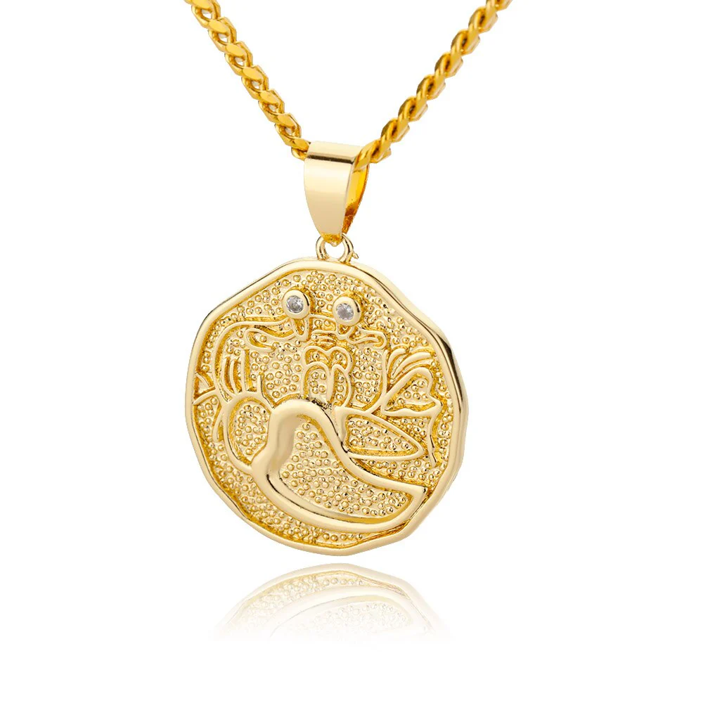 Astrological Sign Coin Pendant Necklace - Image 25