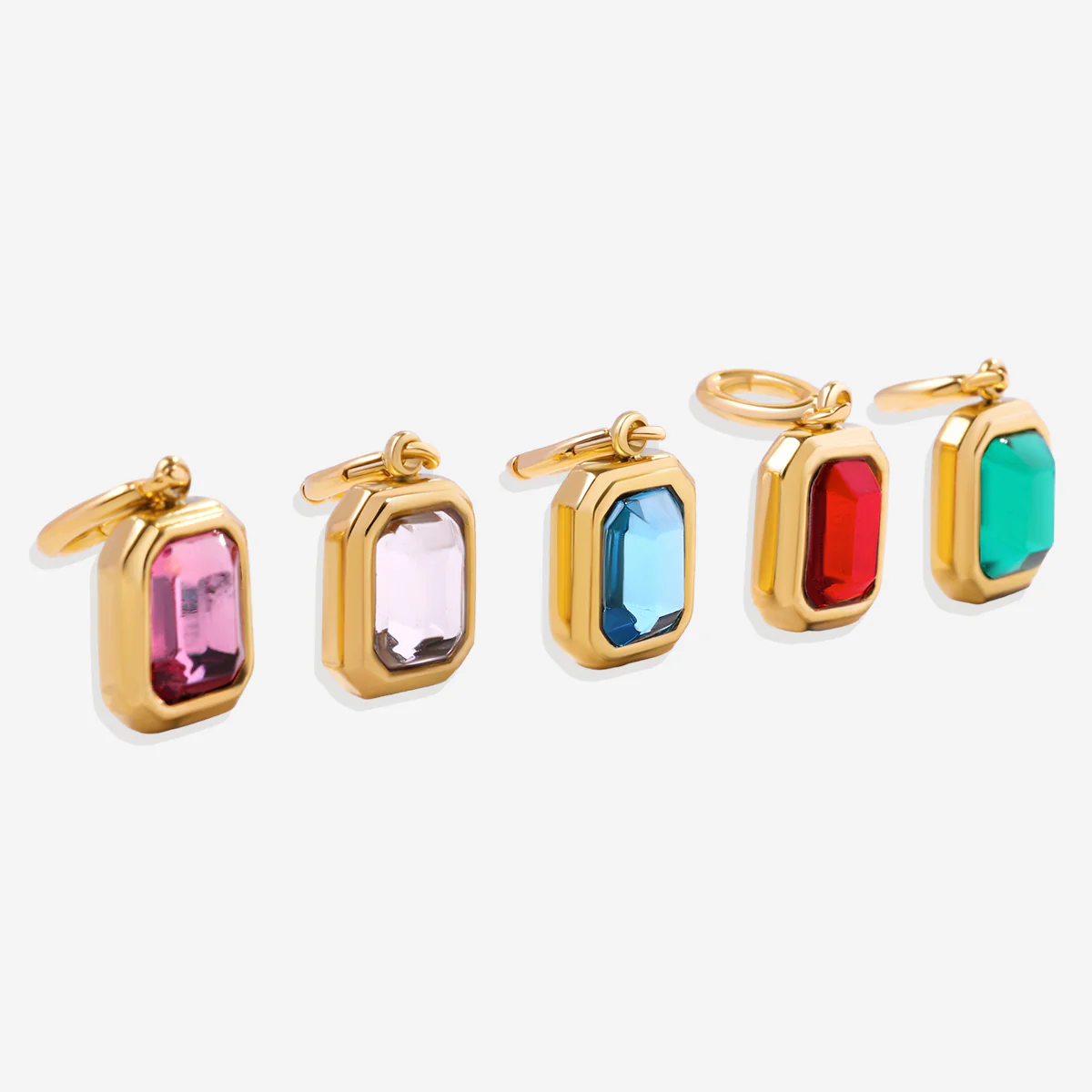 Baguette Birthstone Charm - Image 16