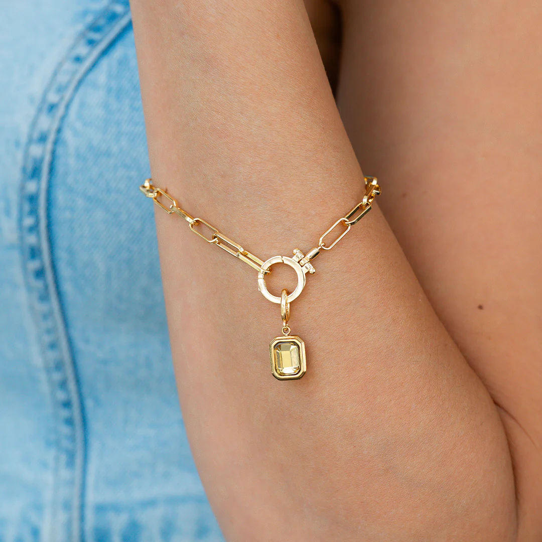 Baguette Birthstone Charm - Image 20