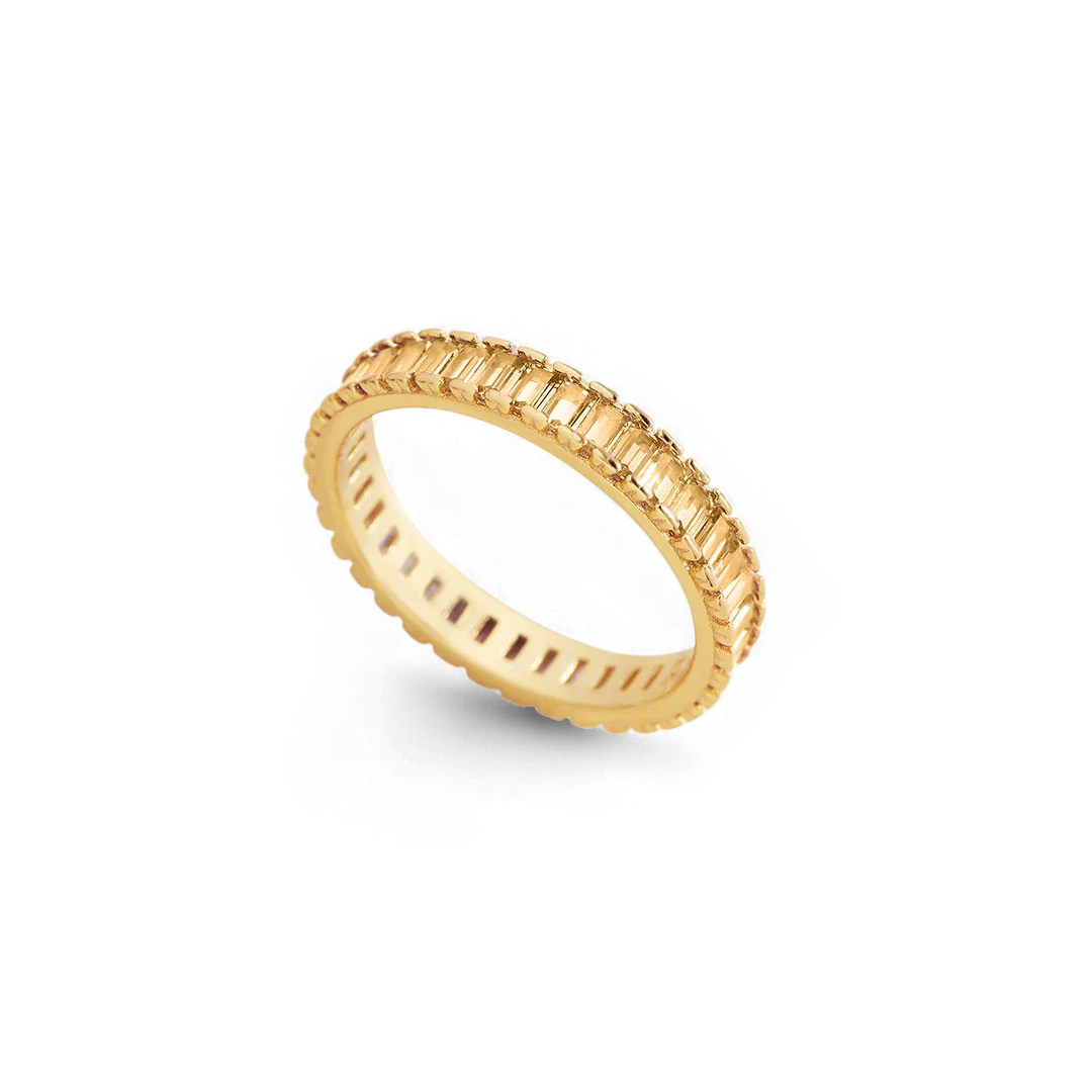 Baguette Birthstone Eternity Band - Image 50