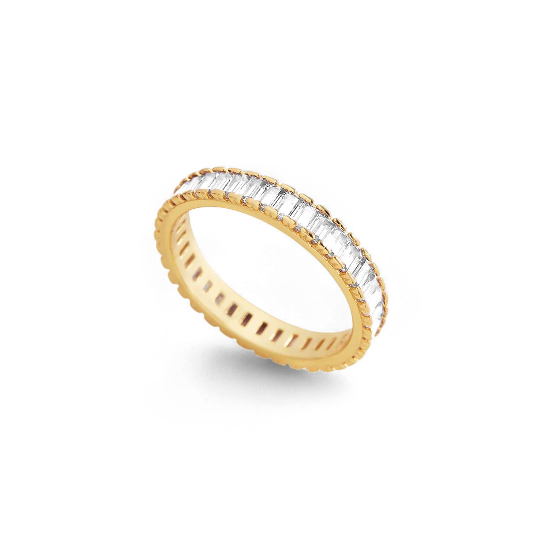 Baguette Birthstone Eternity Band - Image 55