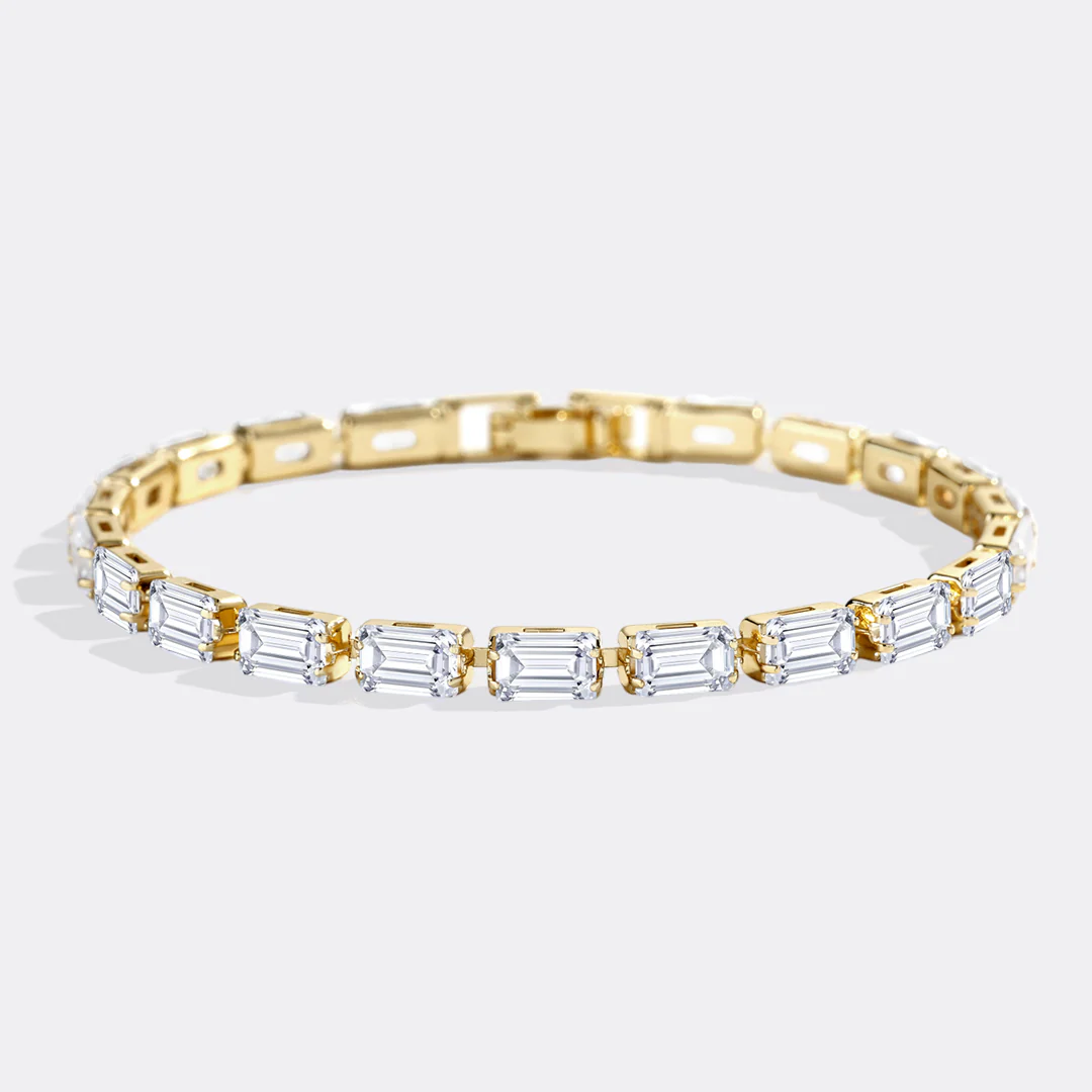 Baguette Tennis Bracelet - Image 3
