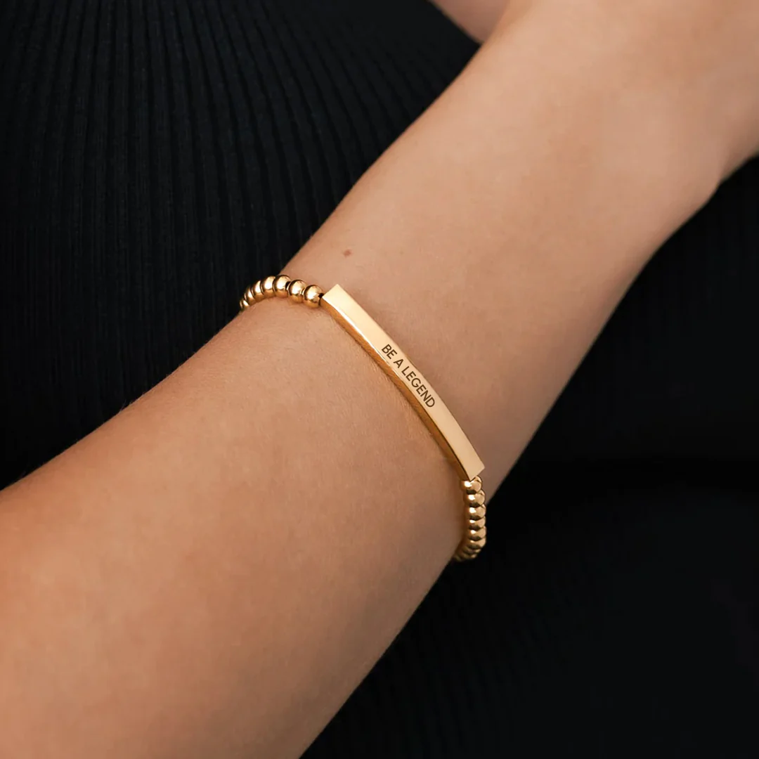 Be a Legend Beaded Inspire Bracelet - Image 6