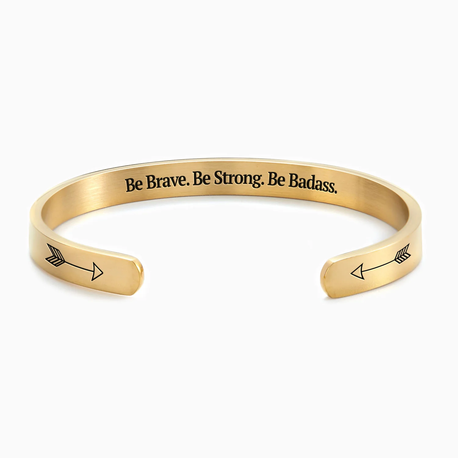 Be Brave. Be Strong. Be Badass. Cuff Bracelet - Image 5