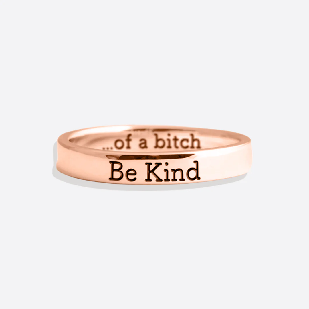 Be Kind Mantra Ring - Image 10