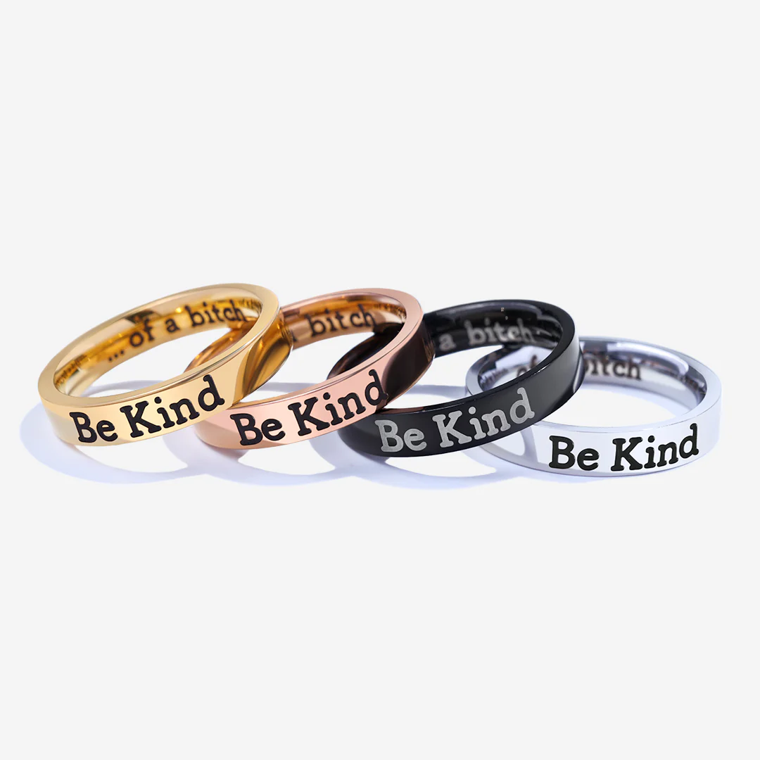 Be Kind Mantra Ring - Image 18