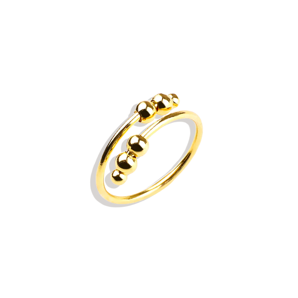Adjustable Beaded Fidget Ring - Image 16