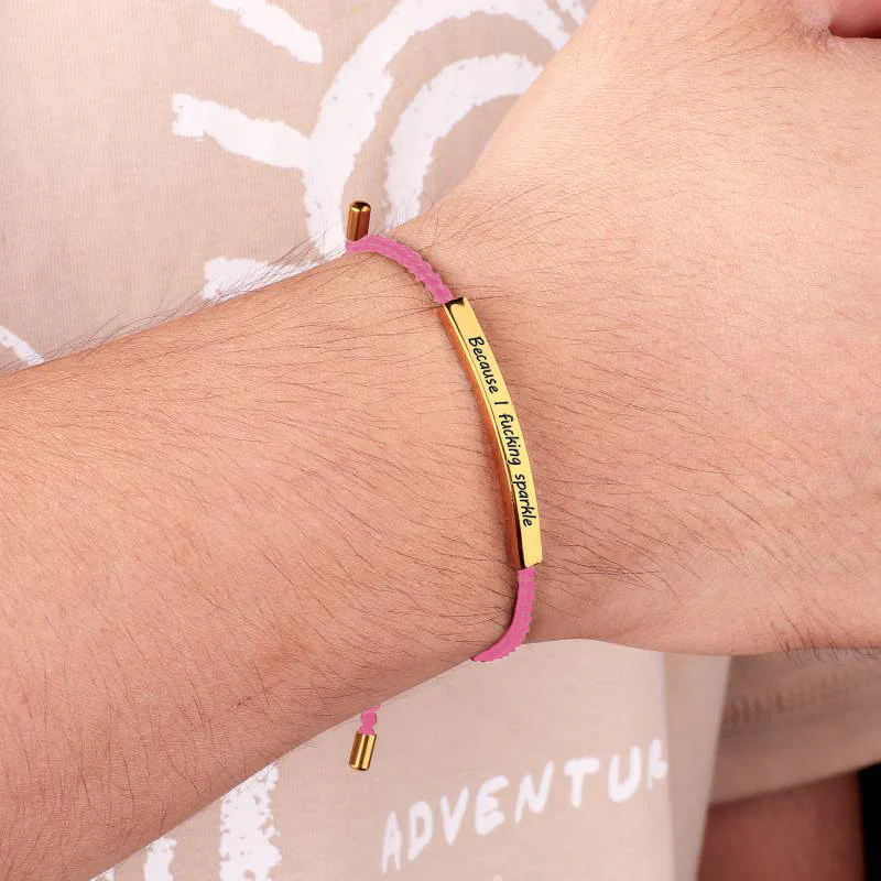 Because I F♥cking Sparkle Inspire Bracelet - Image 10