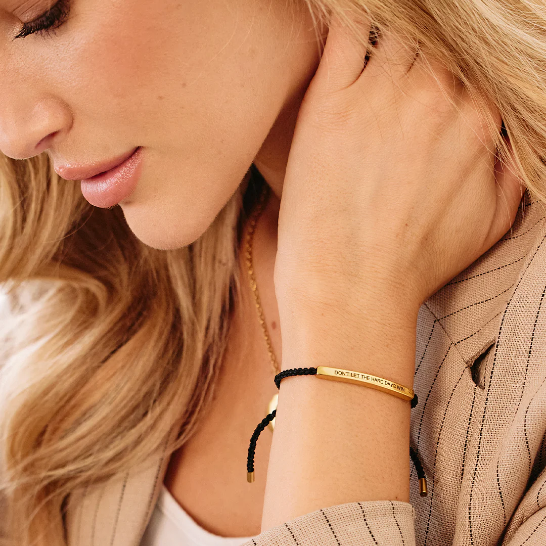Don't Let The Hard Days Win Inspire Bracelet - Image 47