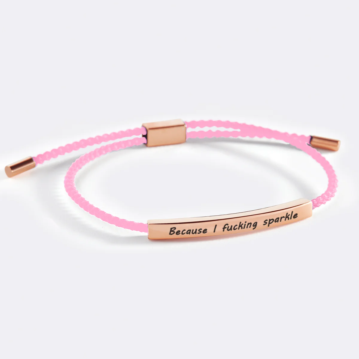 Because I F♥cking Sparkle Inspire Bracelet - Image 79