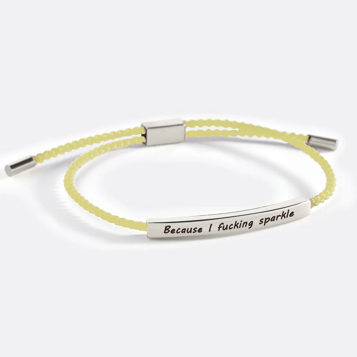 Because I F♥cking Sparkle Inspire Bracelet - Image 86