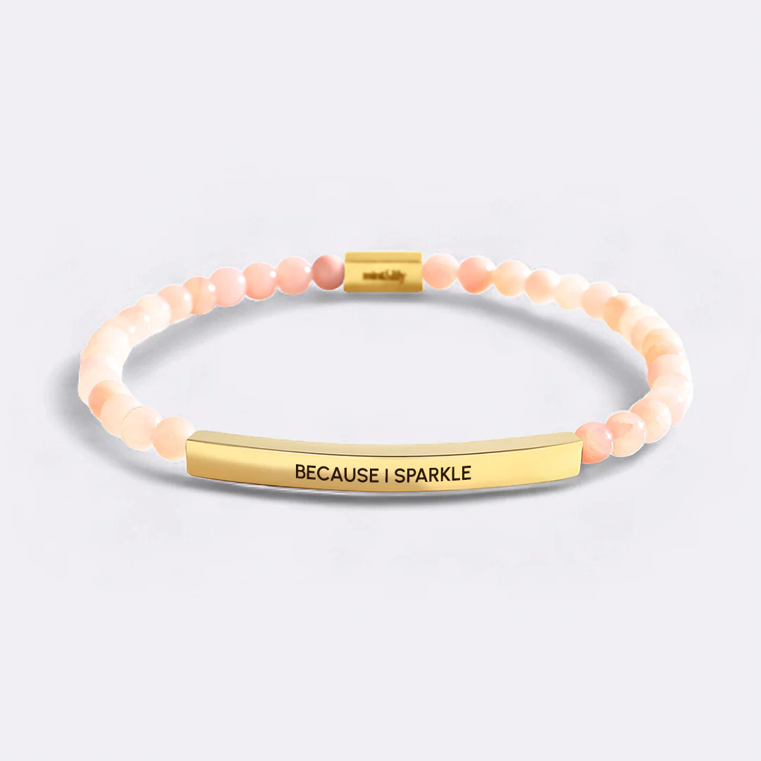 Because I Sparkle Beaded Inspire Bracelet - Image 11