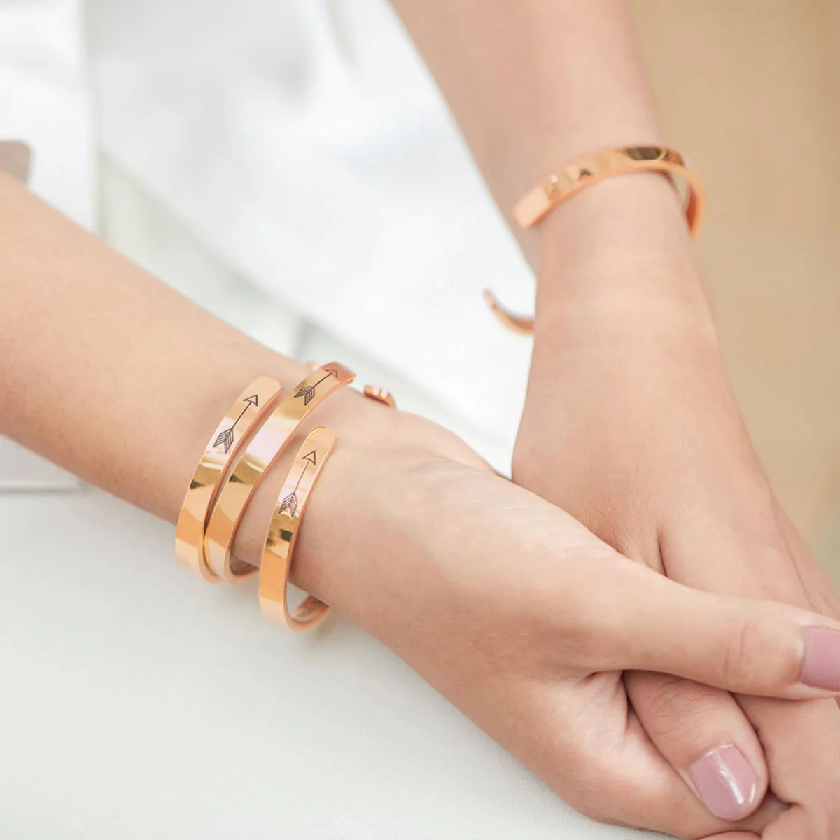 Believe in You Like I Do Cuff Bracelet - Image 12