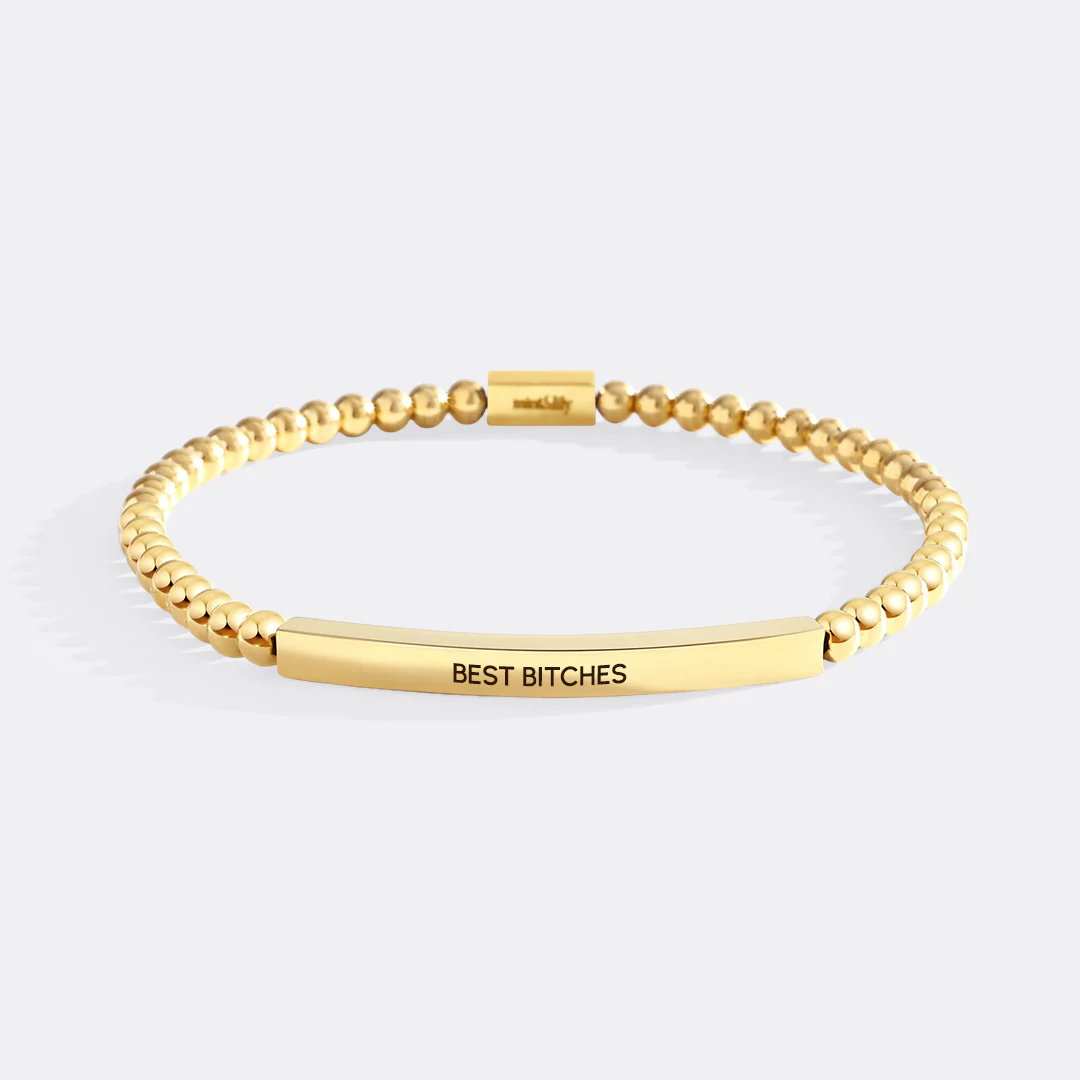 Best Bitches Beaded Inspire Bracelet - Image 2