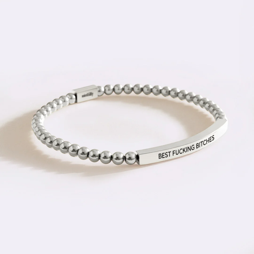 Best Fucking Bitches Beaded Inspire Bracelet - Image 11