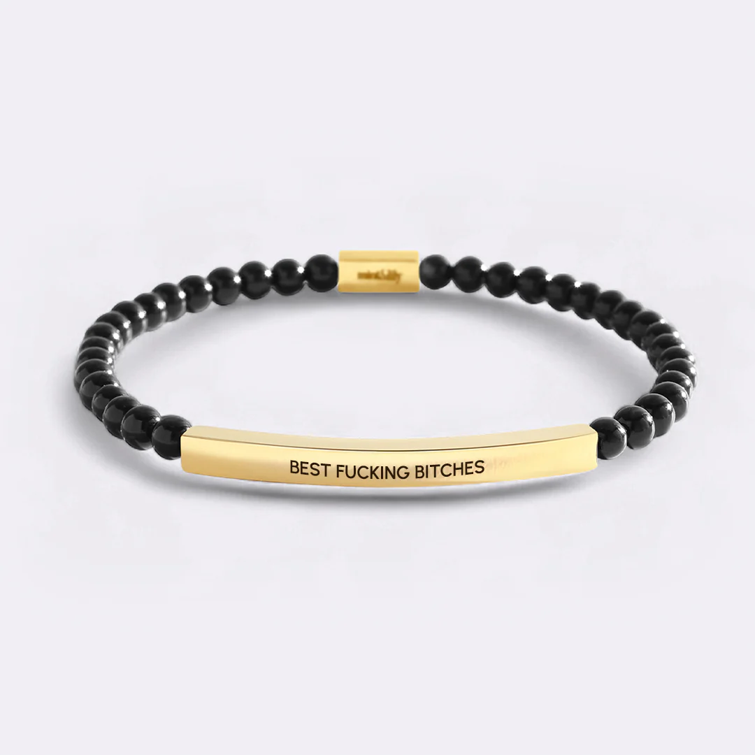 Best Fucking Bitches Beaded Inspire Bracelet - Image 16