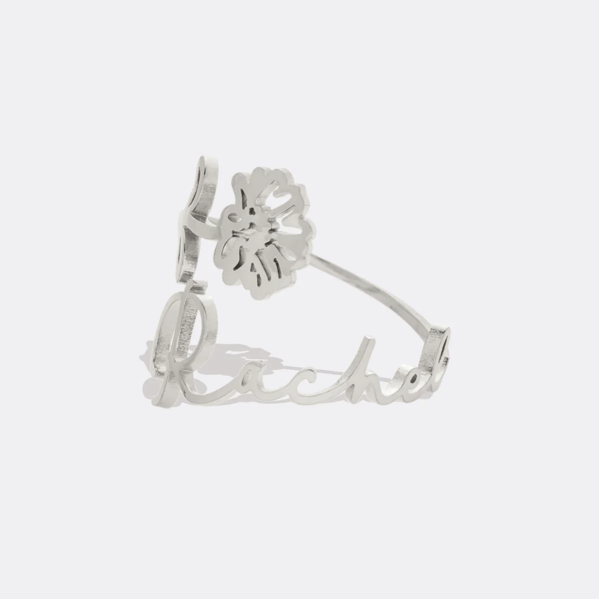 Birth Flower Name Ring - Image 47