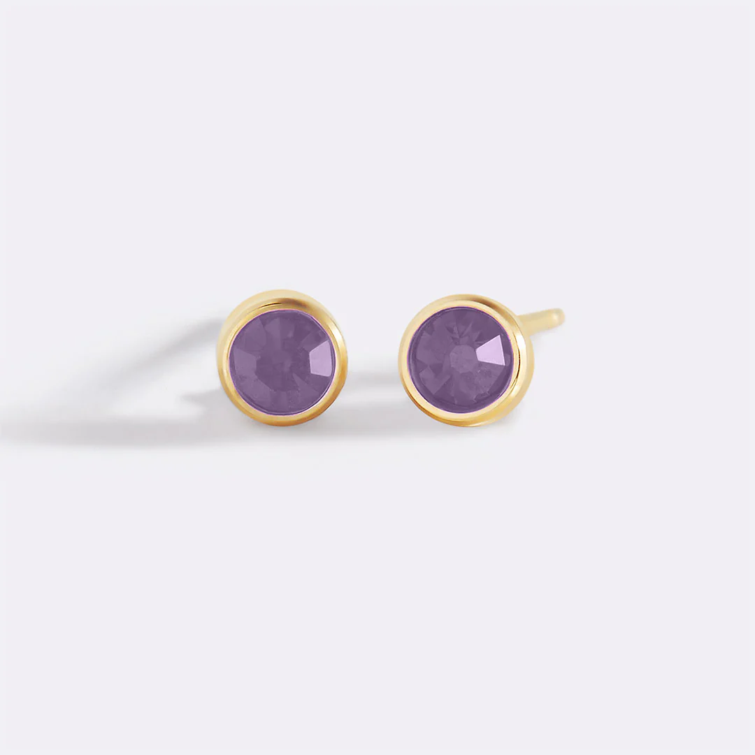 Birthstone Bezel Studs - Image 100