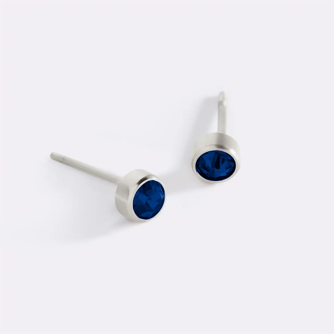 Birthstone Bezel Studs - Image 114