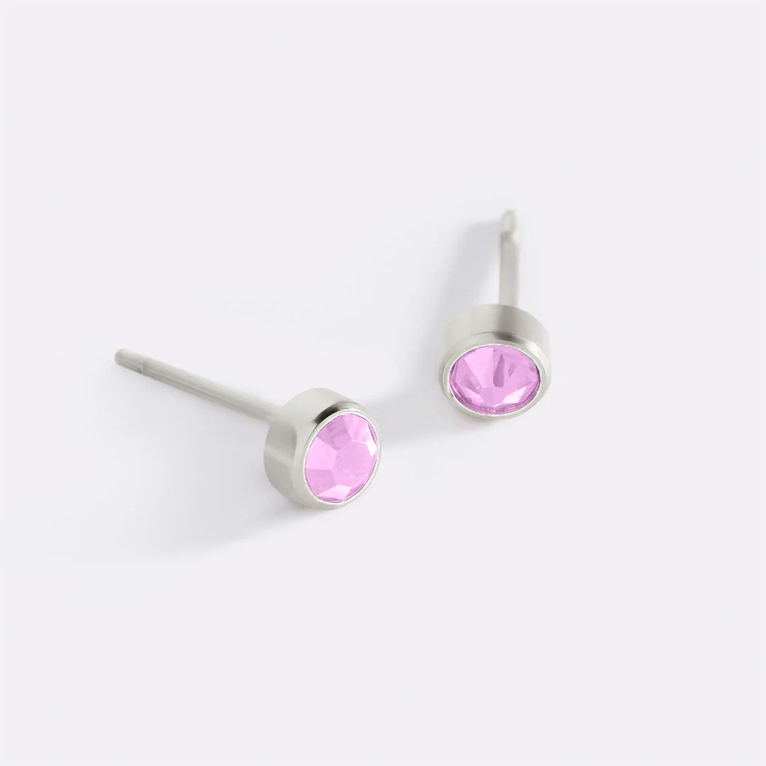 Birthstone Bezel Studs - Image 118
