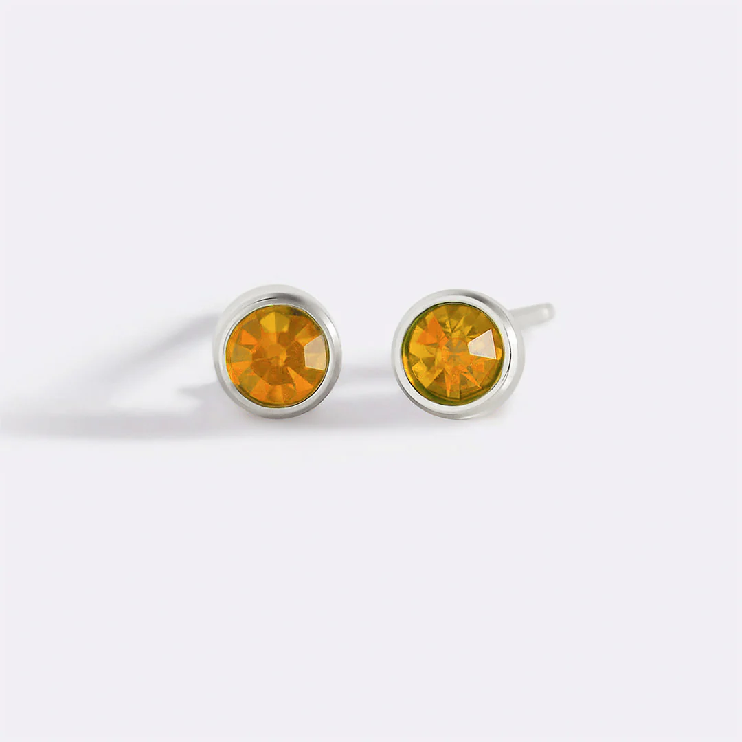 Birthstone Bezel Studs - Image 121