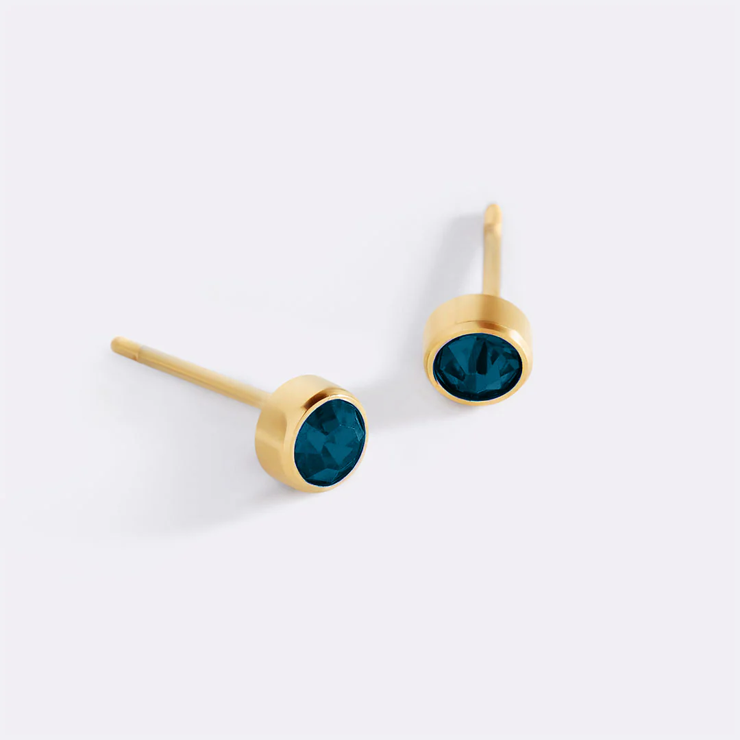 Birthstone Bezel Studs - Image 124