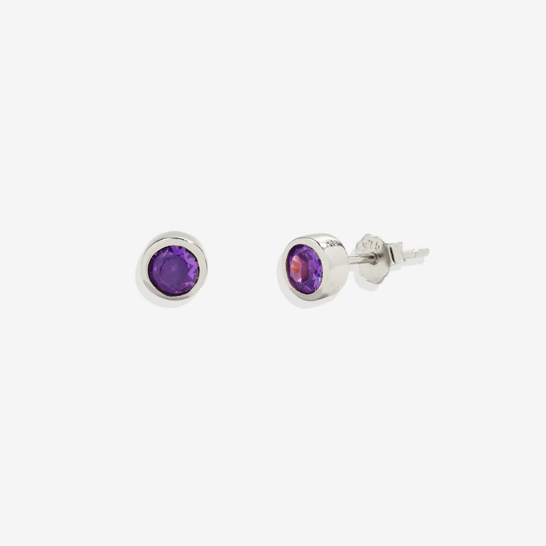 Birthstone Bezel Studs - Image 21