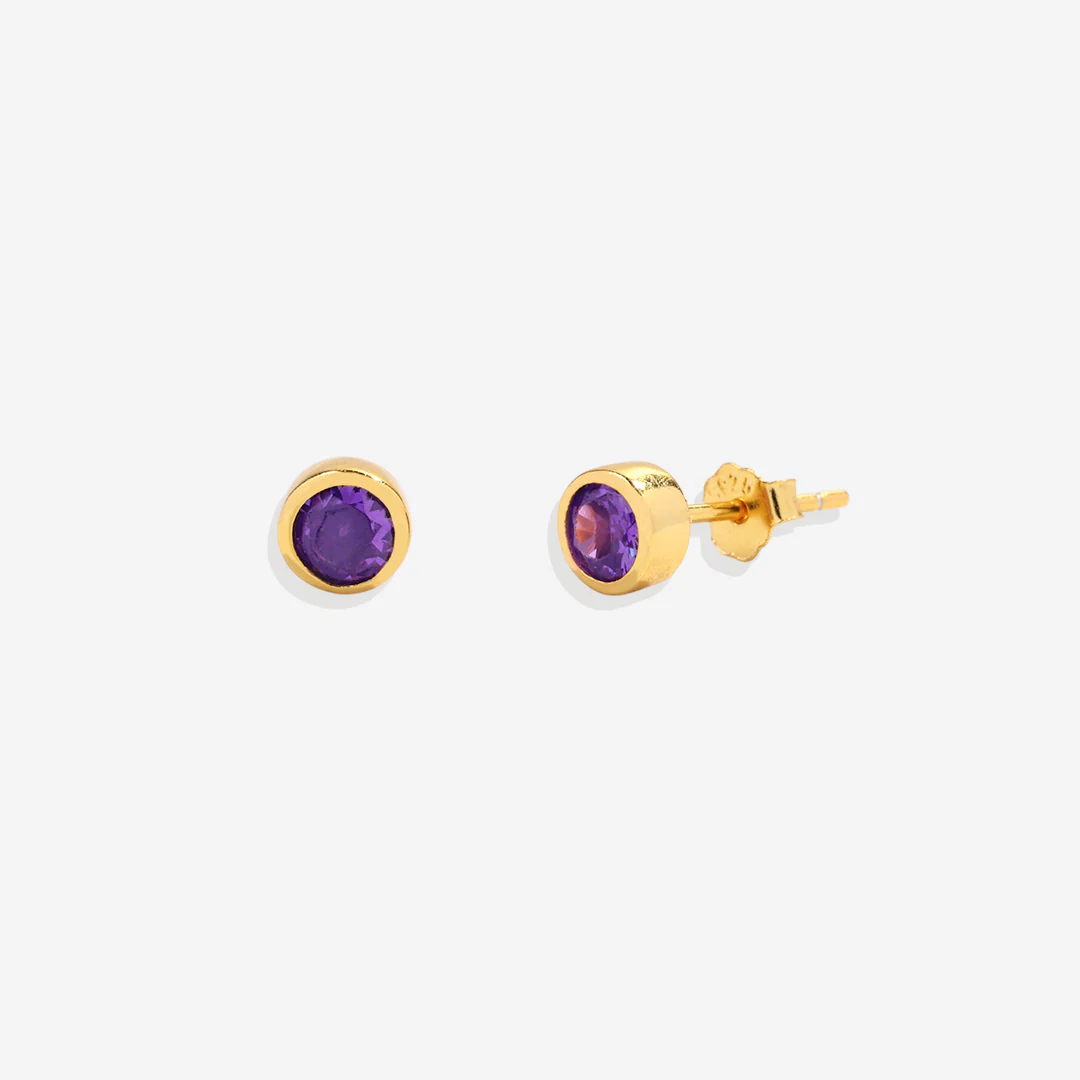 Birthstone Bezel Studs - Image 22