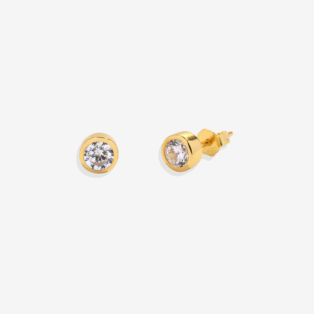 Birthstone Bezel Studs - Image 25