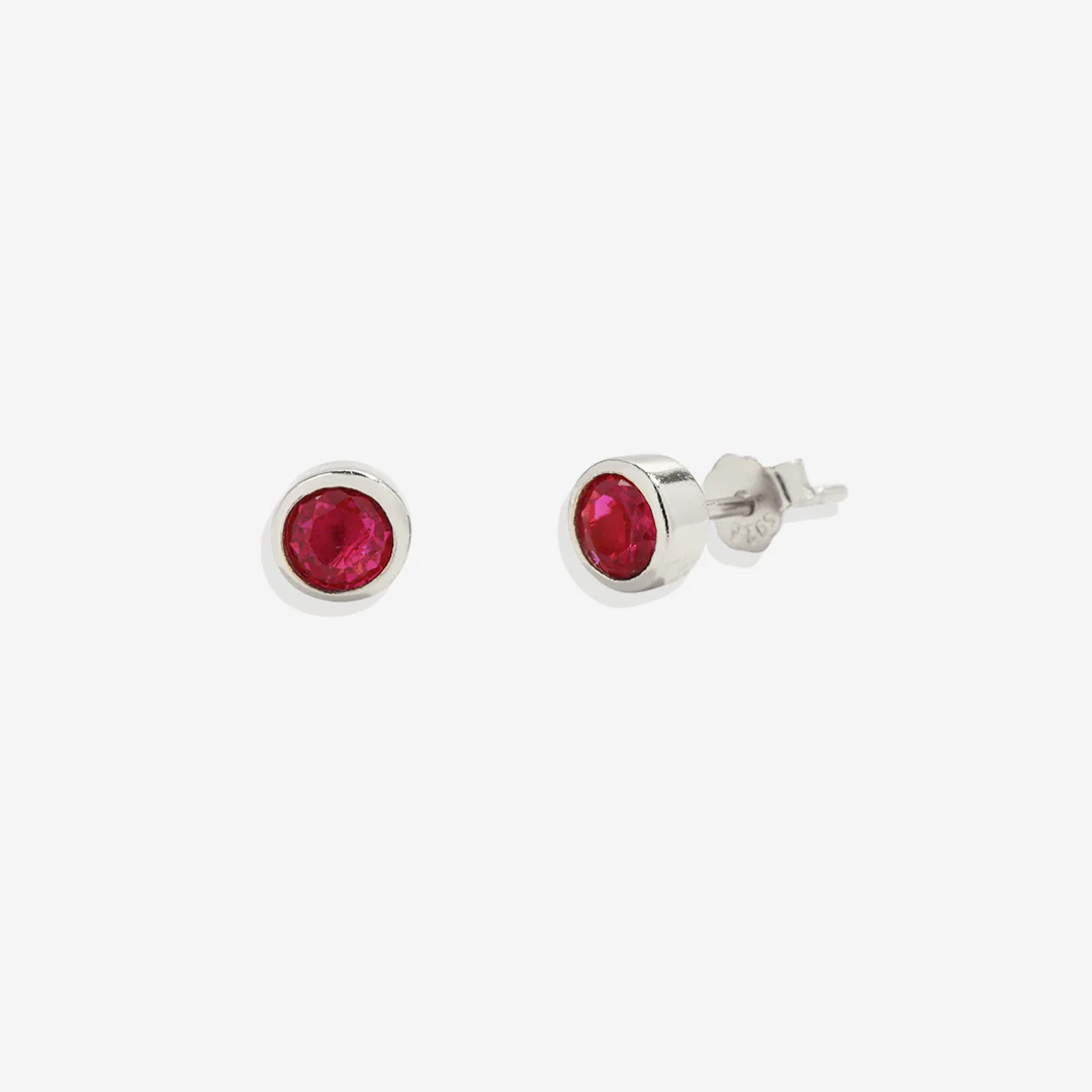 Birthstone Bezel Studs - Image 29
