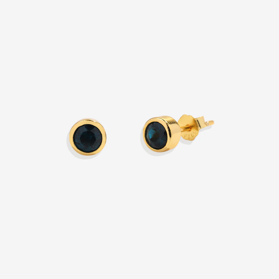 Birthstone Bezel Studs - Image 3