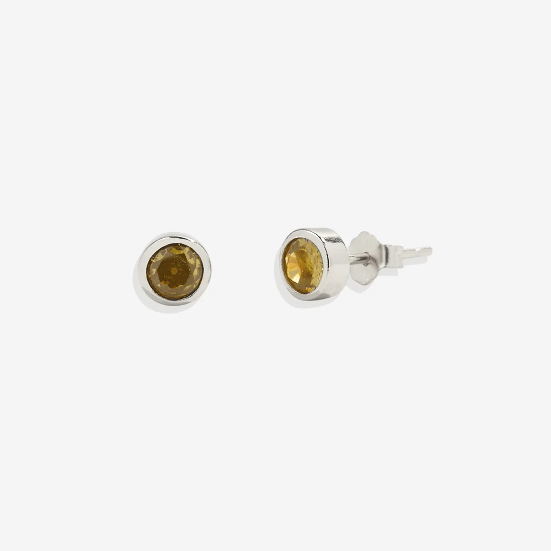 Birthstone Bezel Studs - Image 31