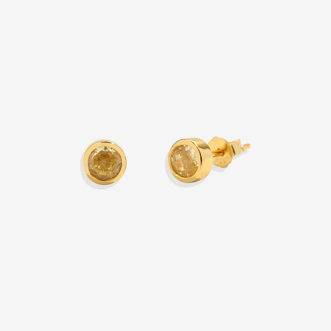 Birthstone Bezel Studs - Image 38