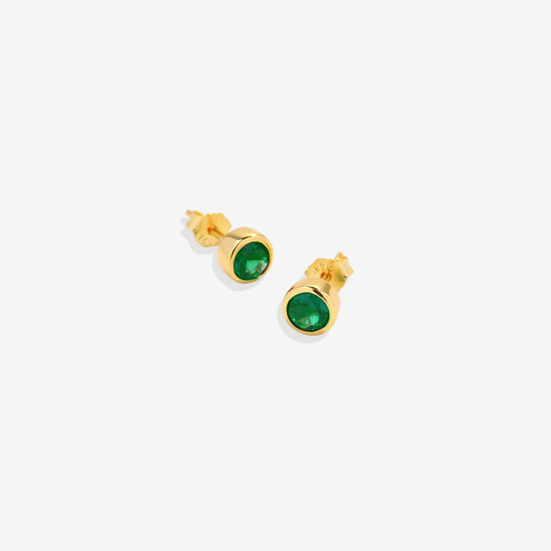 Birthstone Bezel Studs - Image 43