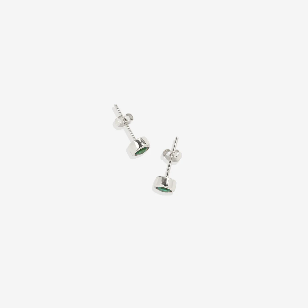 Birthstone Bezel Studs - Image 44